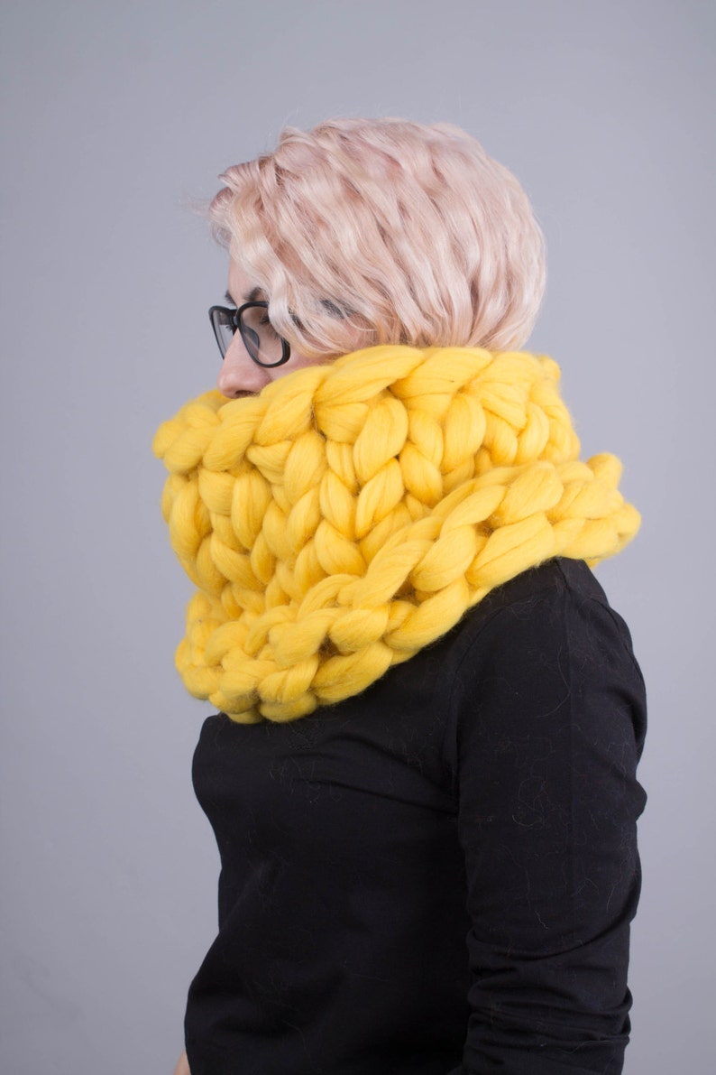 Scarves for women, Scarf, Scarf Knitted, Chunky scarf, Scarves, Wool Scarf, Warm Scarf, Scarves foe men, Merino wool scarf, oversize scarf image 2