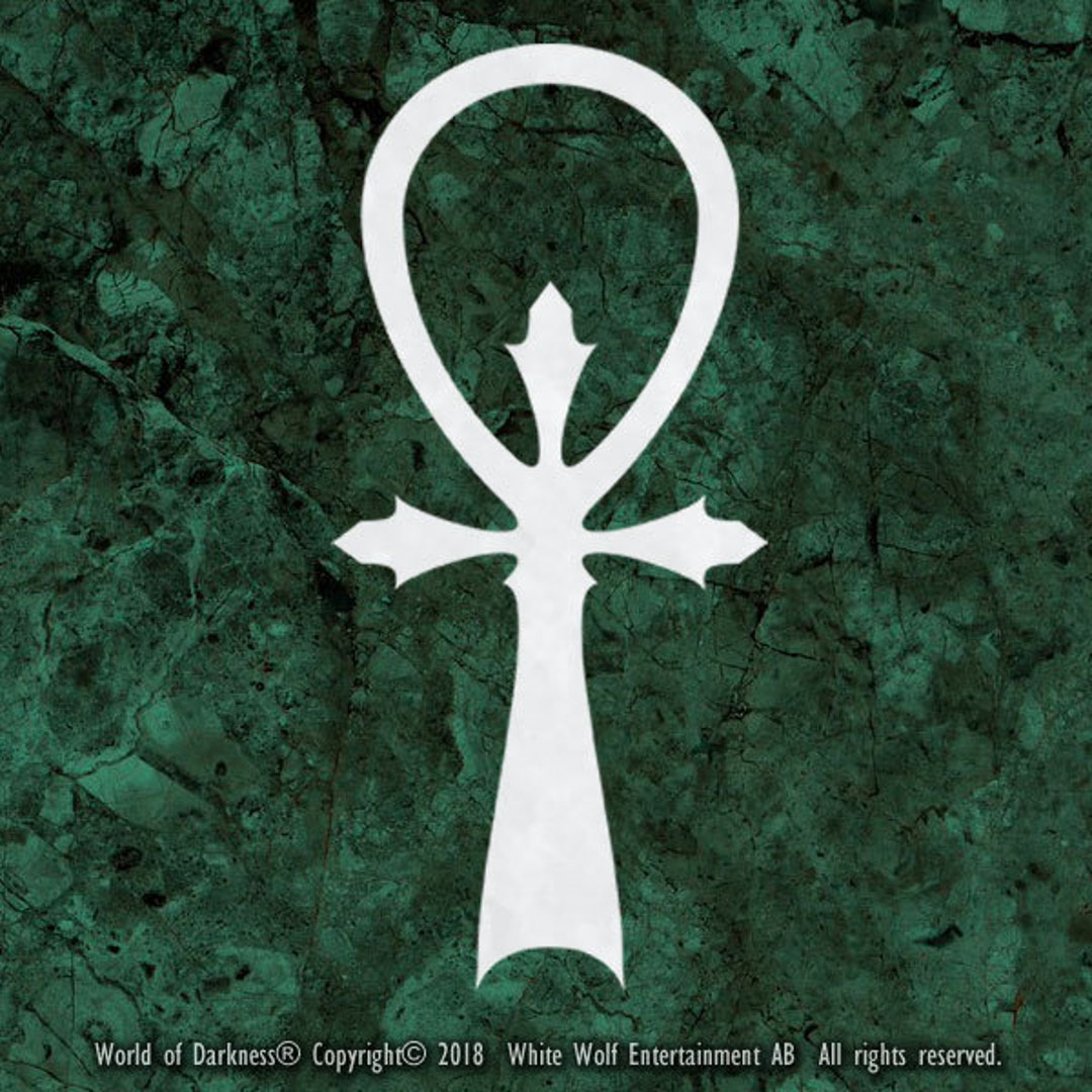 V5 Vampire: the Masquerade clan/ankh Vinyl Decals 