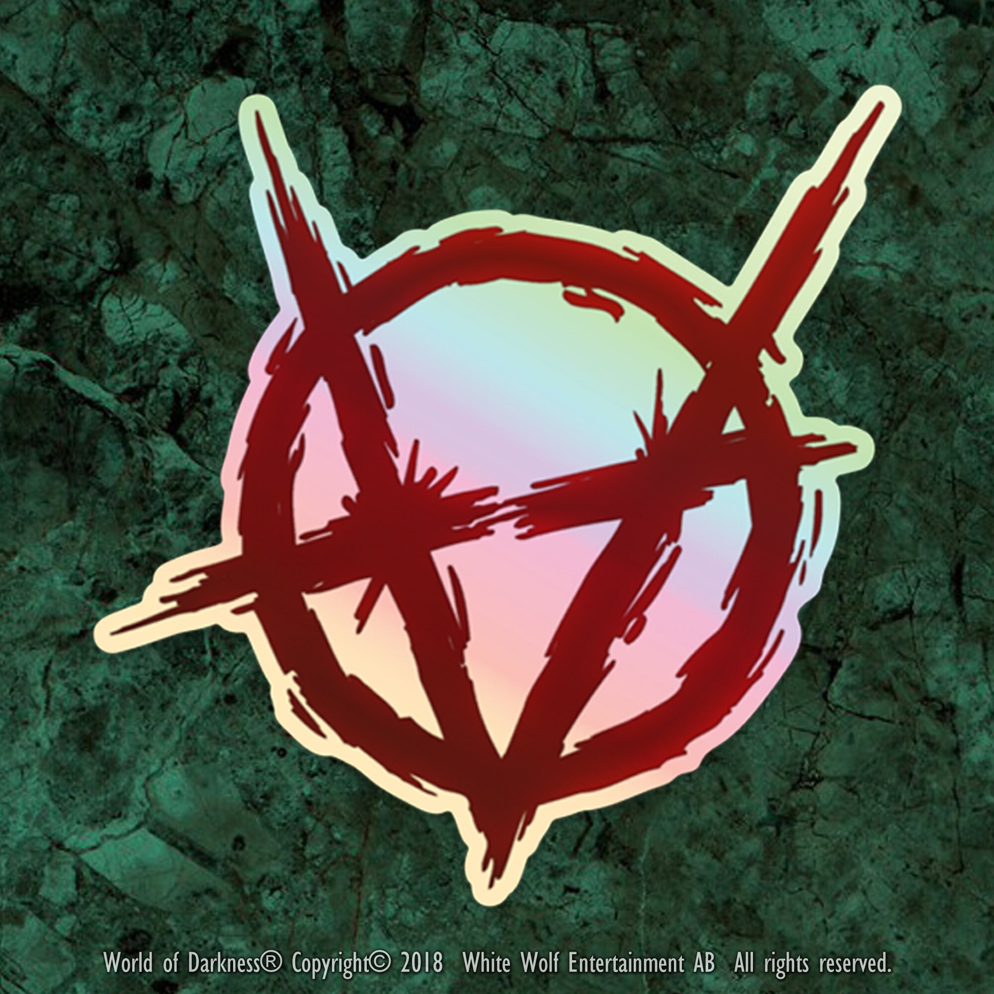 V5 Vampire: the Masquerade clan/ankh Vinyl Decals 