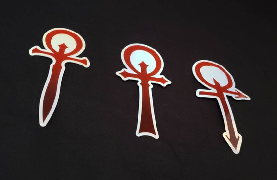 V5 Vampire: the Masquerade clan/ankh Vinyl Decals 