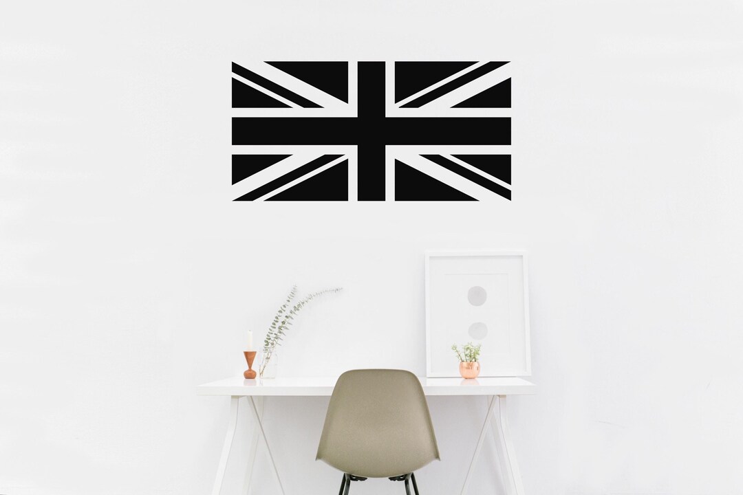Union Jack Sticker | UK Flag Vinyl Decal Graphic | Great Britain Flag ...