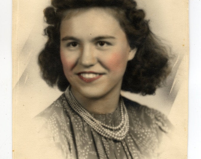 Vintage Olan Mills Colorized Portrait - Etsy