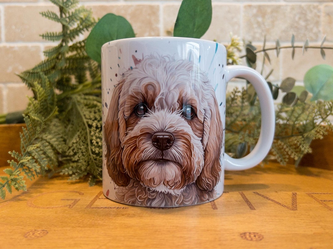 Champagne Cockapoo Mug, Cockapoo Gift, Dog Lover Gift, Cockapoo Cup - Etsy