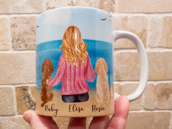 Dog Best Friend Mug, Dog Mug, Customised Dog Mug, Personalised Gift, Dog Mama Gift, Custom Gift, Personalised Dog Mug Gift, Mothers Day Gift