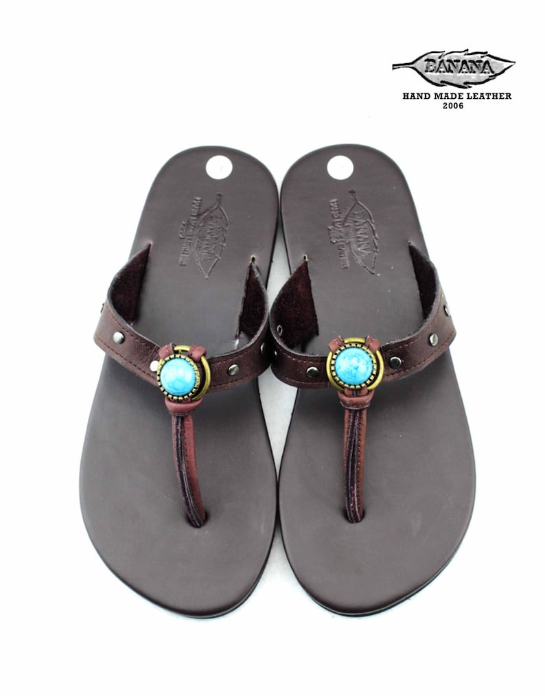 Ancient Greek Roma Sandals Genuine Leather Chamois Leather Shoes Flip Flops Slippers Vintage Women Handmade