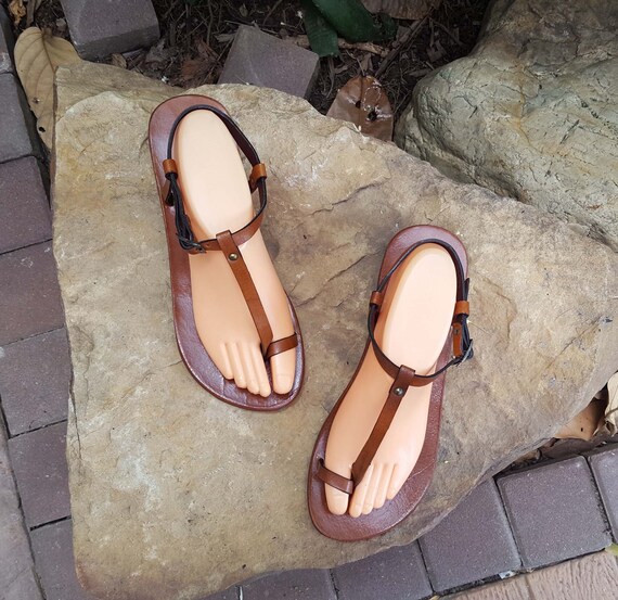 Ancient Greek Roma Sandals Genuine Leather Chamois Leather Shoes Flip Flops Slippers Vintage Women Handmade