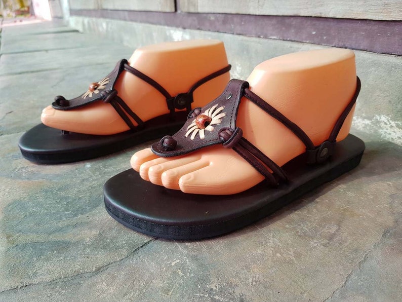 Ancient Greek Roma Sandals Genuine Leather Chamois Leather Shoes Flip Flops Slippers Vintage Women Handmade