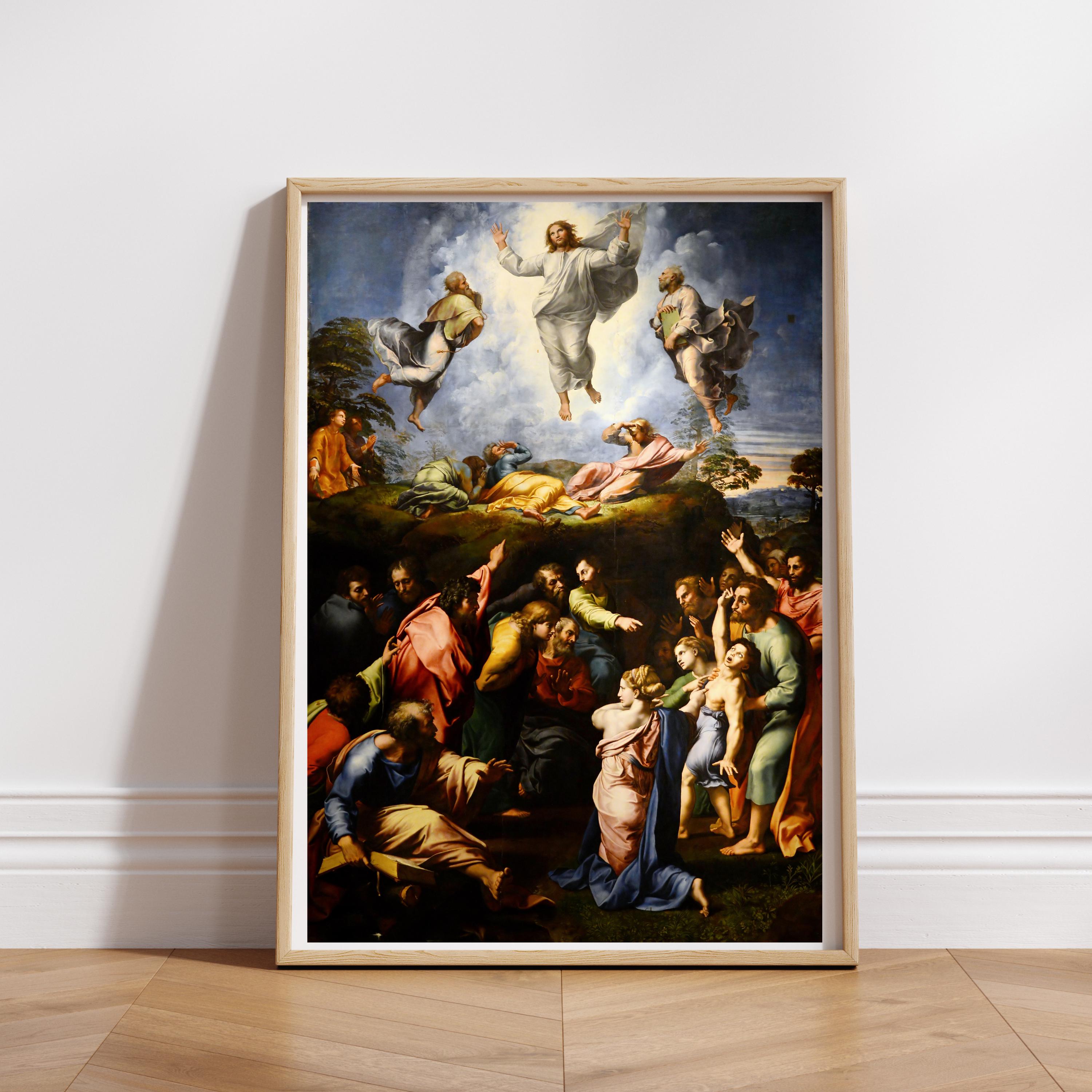 Raphael's the Transfiguration Prints, Renaissance Art Print of