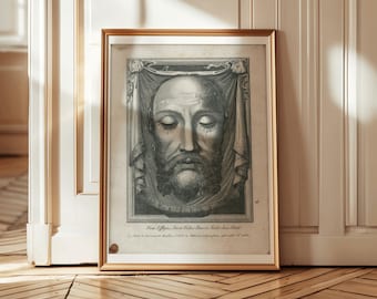 Holy Face of Jesus Print – Catholic Wall Art