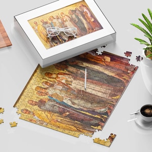 Twelve Apostles Puzzle, Christia Puzzlen Home Decor, Historic Religious Painting, Disciples  of God, Apostolic Figures, Sacred Church