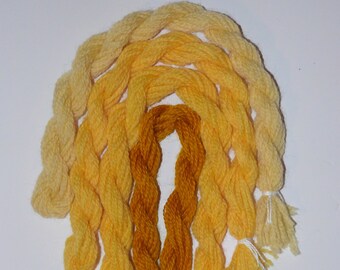 Paternayan Needlepoint 3-ply Wool Yarn-Color-220-Black-MINI-this Listing is for 2 Mini 8-yd skeins-or pre Cut Equivalent