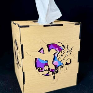 Hummingbird Tissue Box Cover
