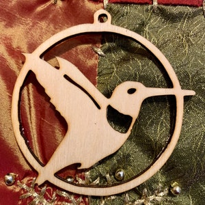 Hummingbird Christmas Ornament