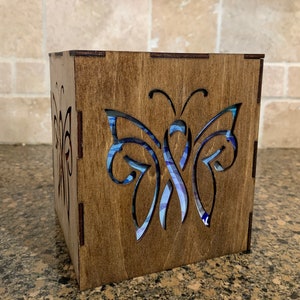 Butterfly Tissue Box Cover