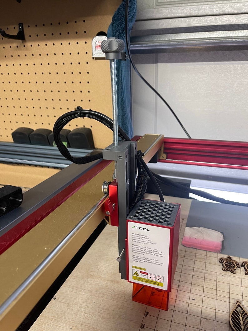 Xtool D1 Pro Adjustable Zaxis Extension/focus Tool Etsy Canada