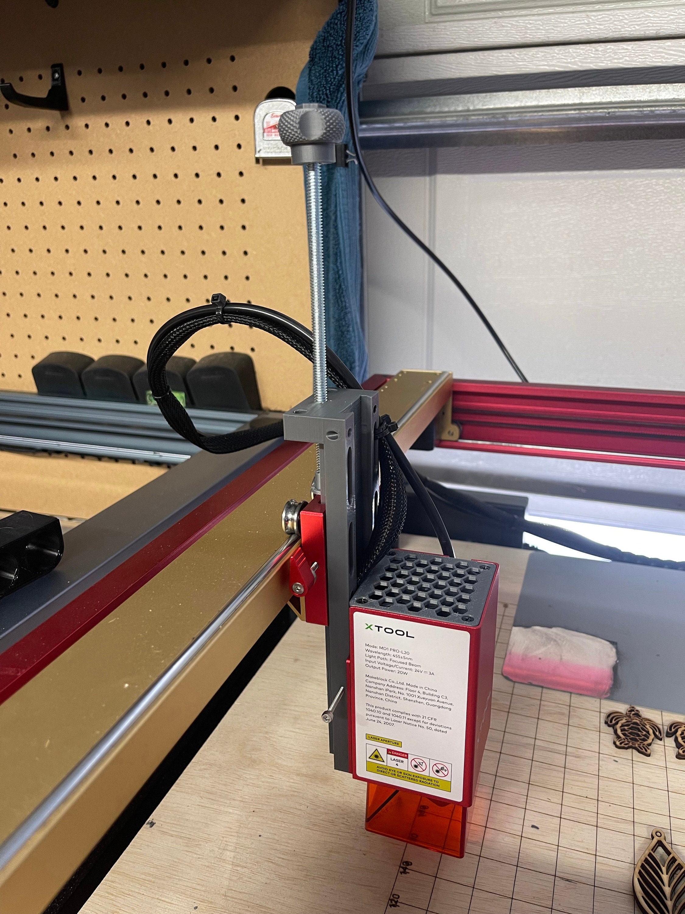 Hbswxtool D1 Pro Z Axis Extension 62 - ptfeuq1