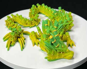 Bamboo Dragon Multicolor Articulated