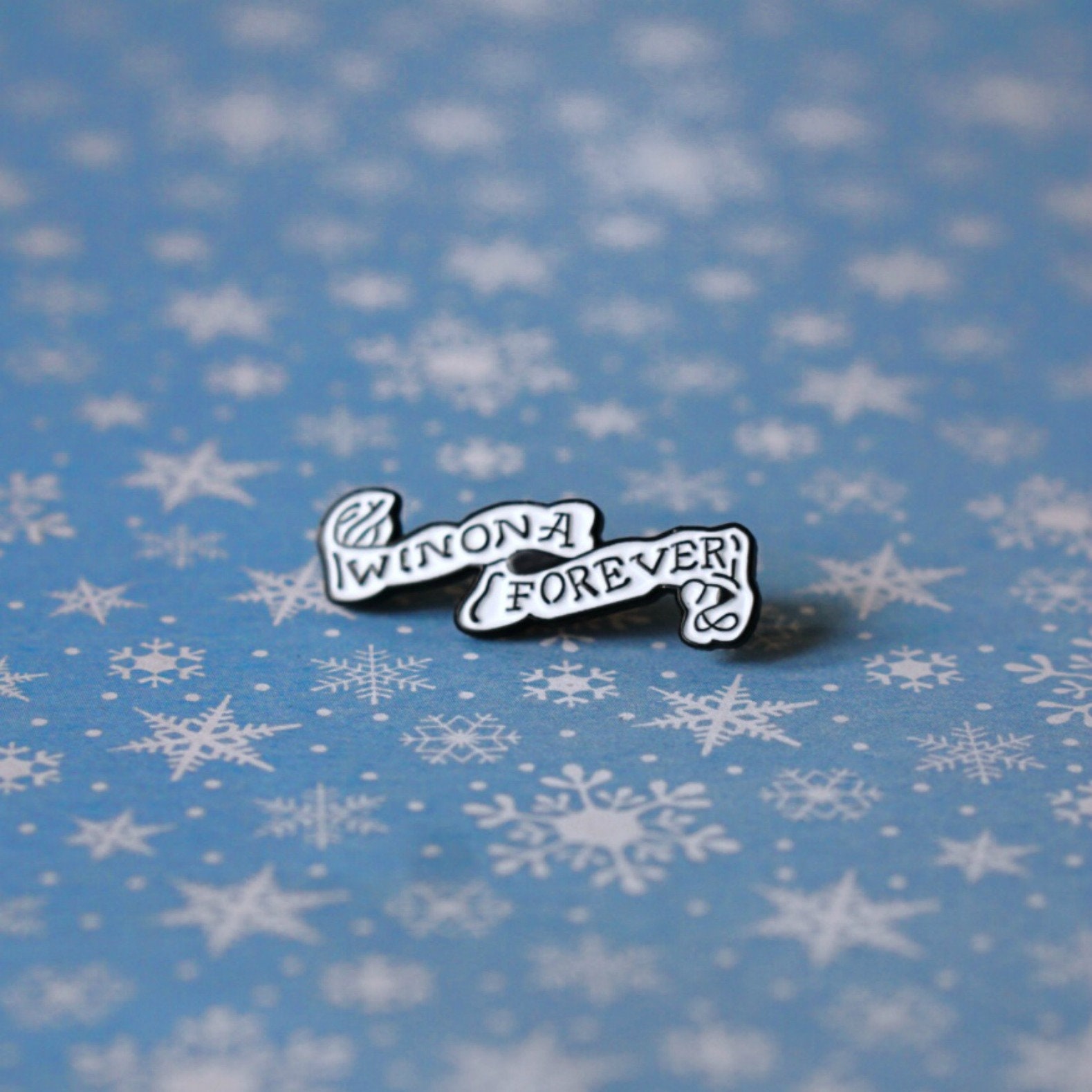 Winona Forever (Johnny Depp Tattoo) Soft Enamel Pin