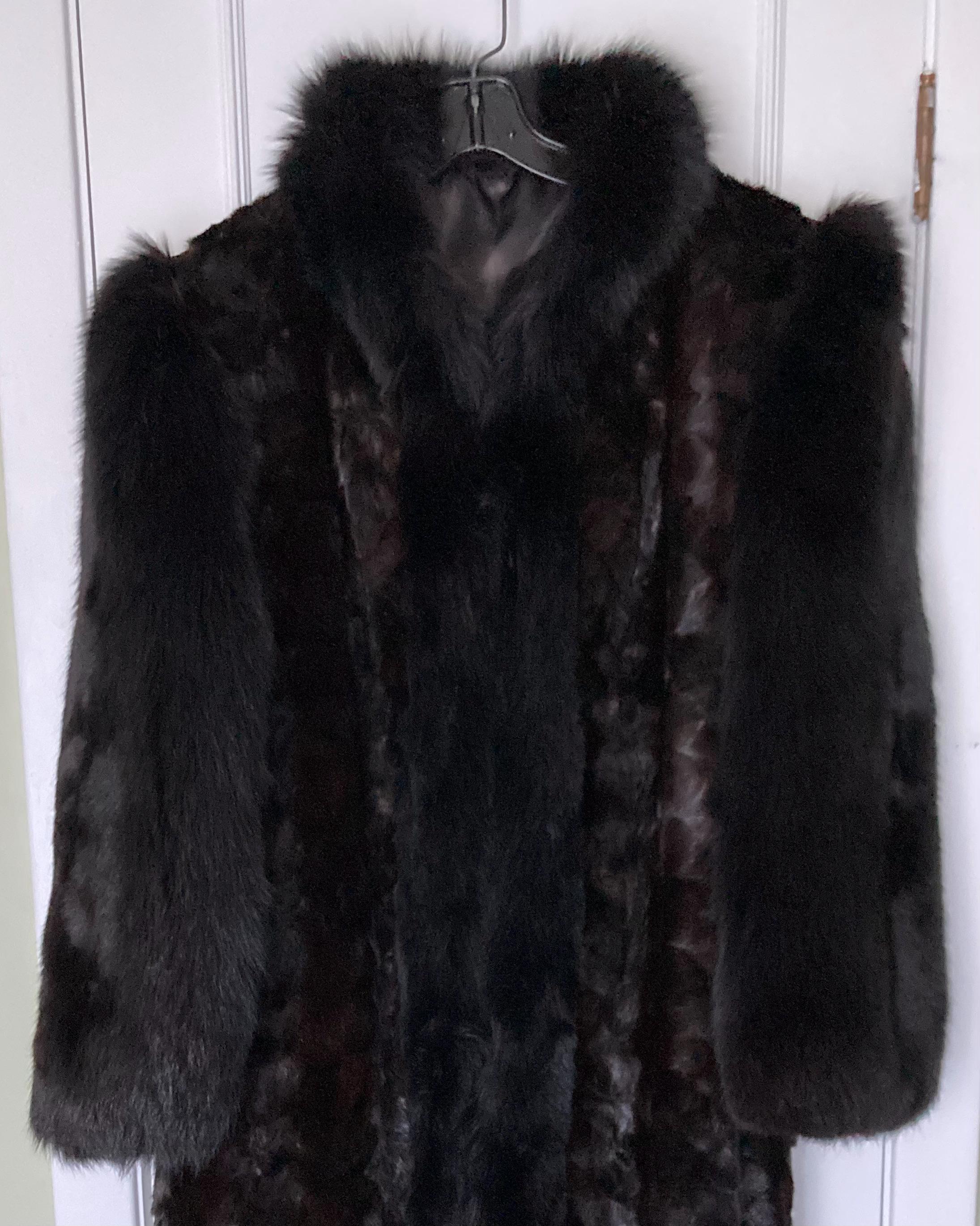 Mahogany Mink Coat - Etsy