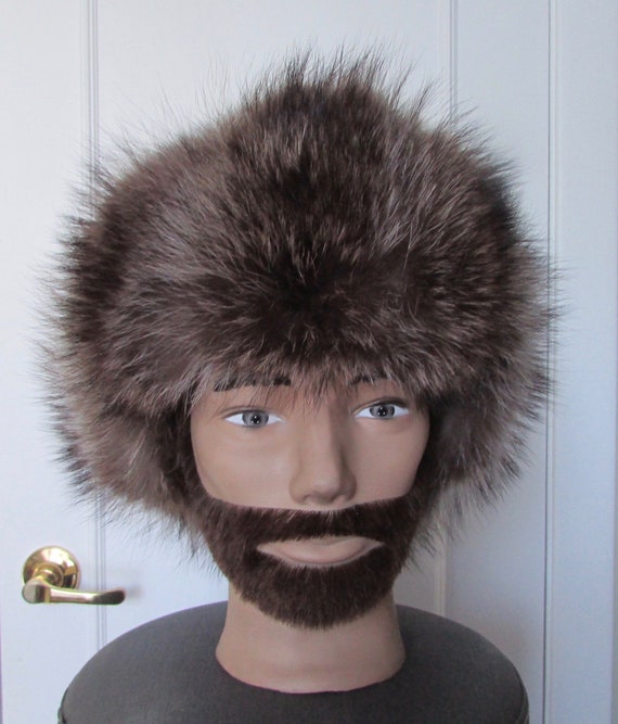 raccoon hat with face