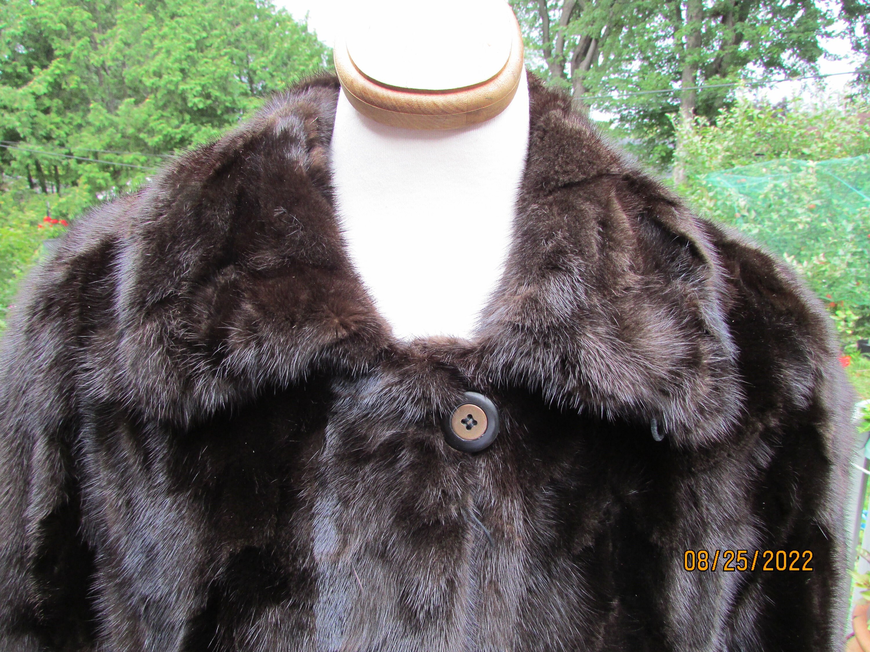 Full length mahogany mink coat new arrivals