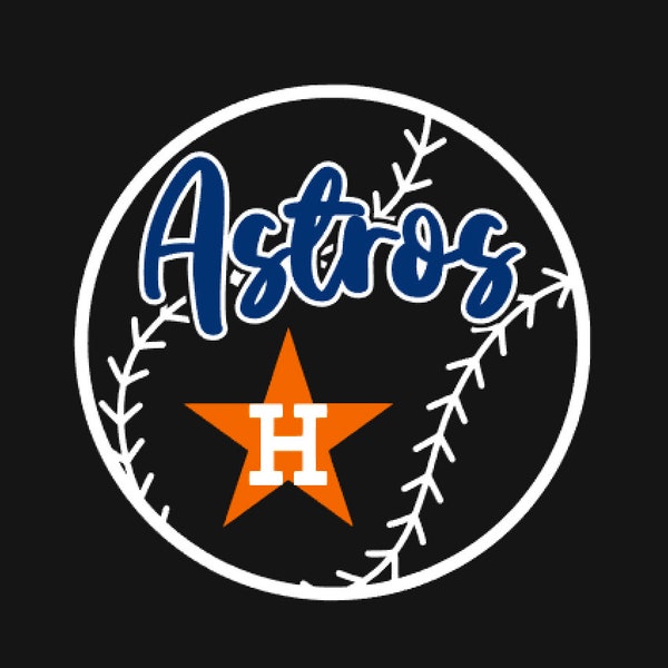 Astros Baseball Decal