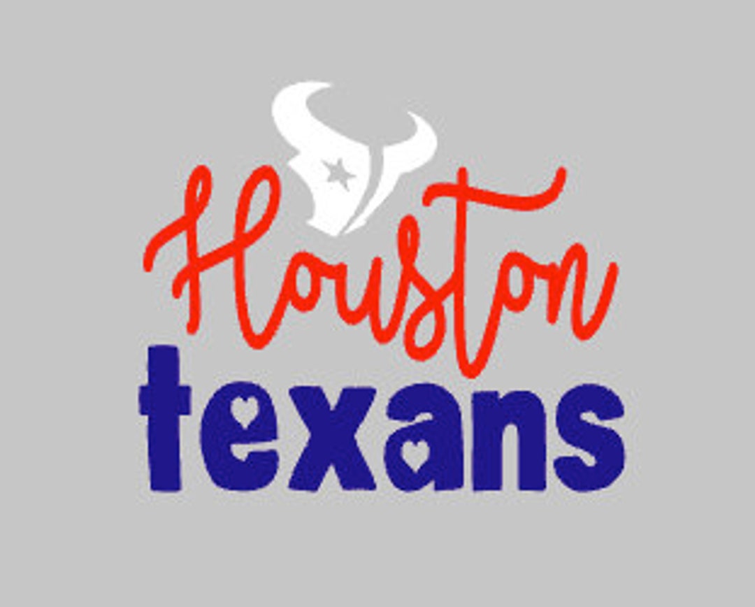 Houston Texans Decal Etsy