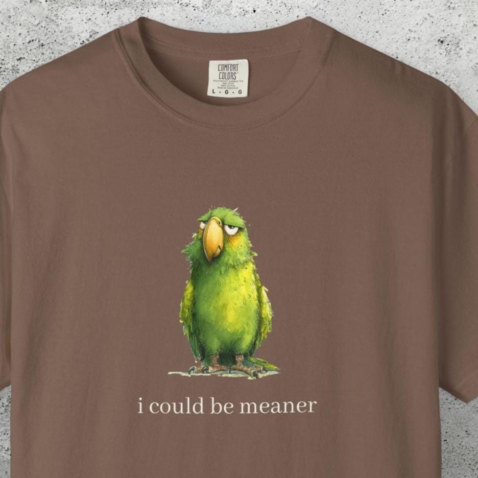 【paragraph】 Parrot short T-shirt Funny Amazon Parrot Shirt, Women, Men, Parrot Lover Gift