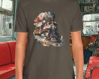 Vintage Dampflokomotive Zug T-Shirt | Lokomotive Tee
