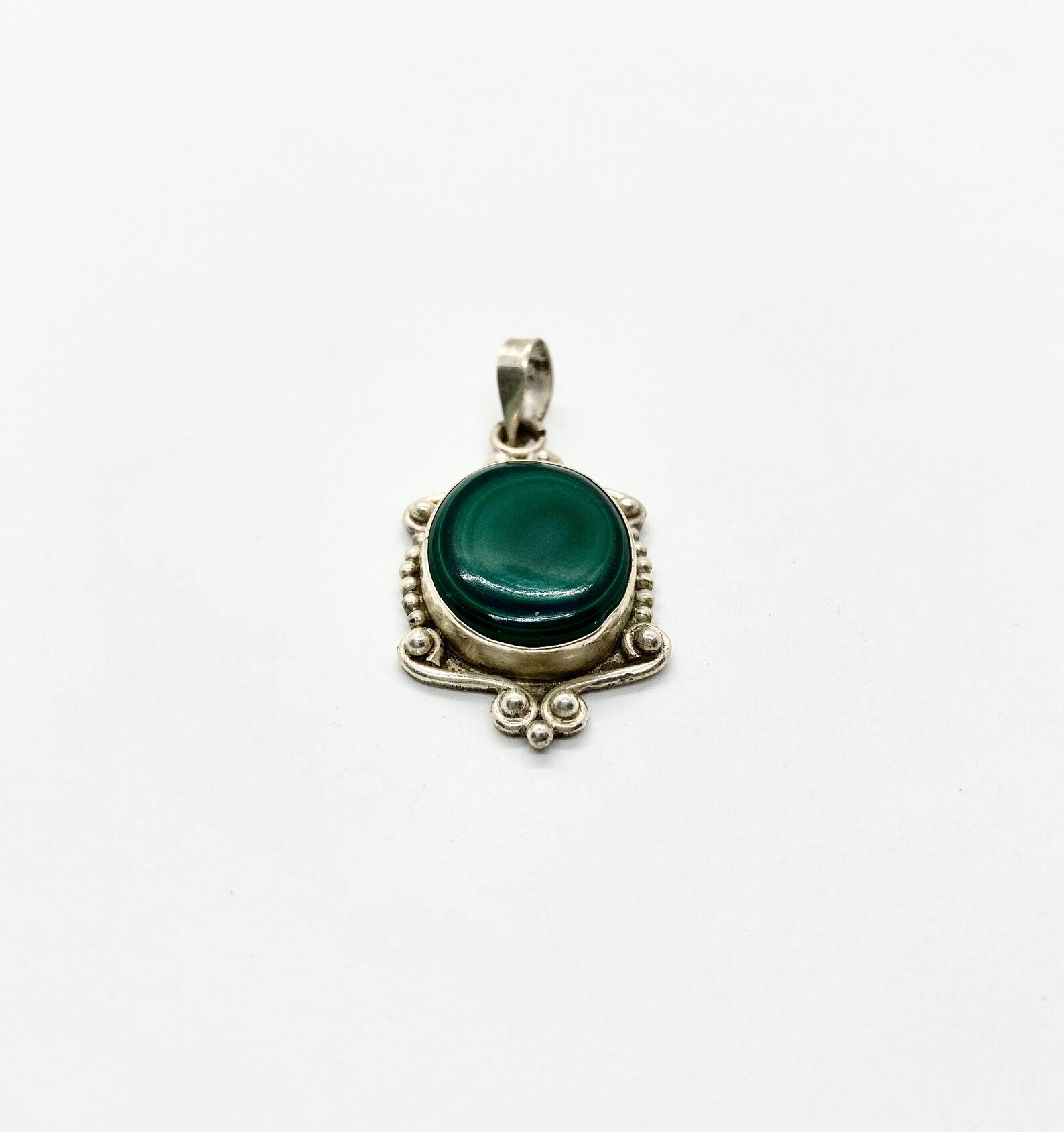 Large Gemstone Pendant / Green Pendant / Green Gemstone Etsy