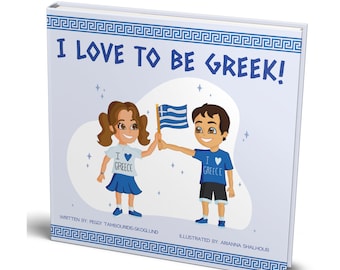 I Love to be GREEK! Children's Book (Hardcover)