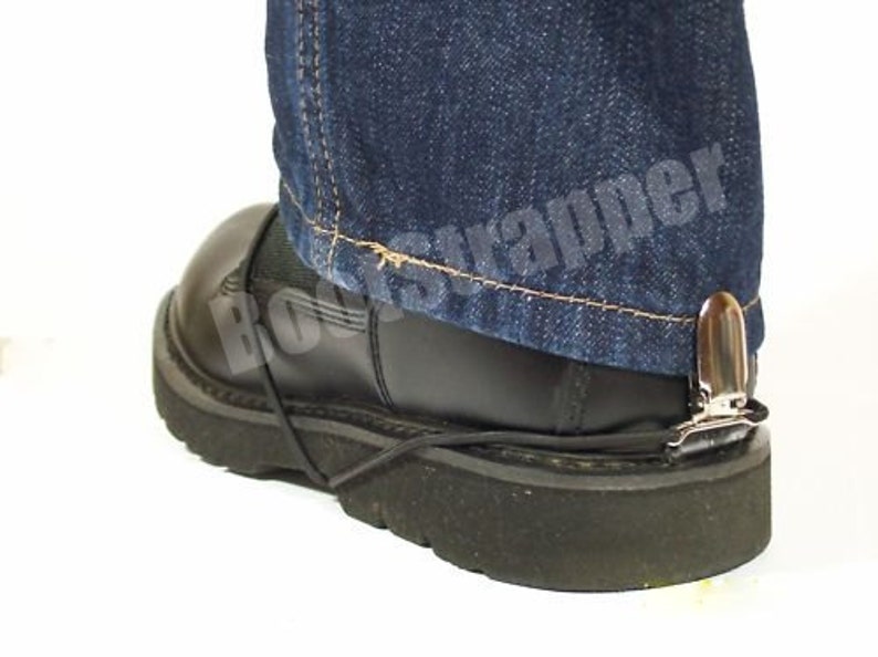 Biker / Motorcycle Ultimate Boot Straps Front & Back Clips Etsy