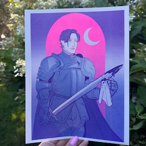 The Royal Guard Riso print