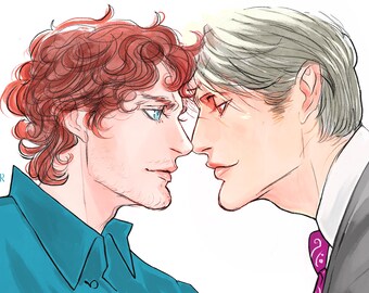 11" x 17" Hannibal Conversations Print