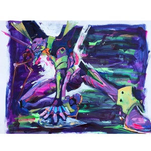 11 x 17&quot; Eva Unit 01 Print