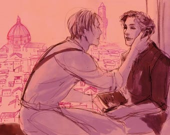 5" x 7" I would love to show you Florence, Will