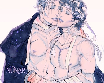 Juego de láminas de Frankenstein y Hannibal