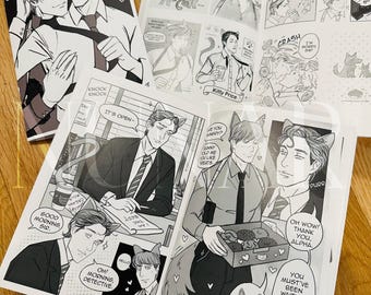 Paw & Order Comic: Black and White Version