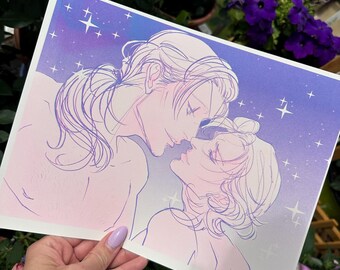 Rochefort x D'Artagnan Three Musketeers Riso Print