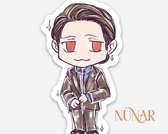 3" Murder Suit Chibi Hannibal Sticker