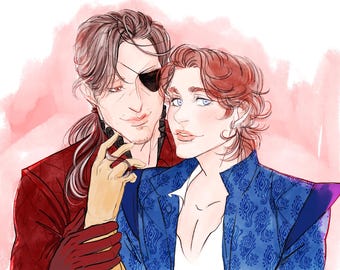 11 x 17 Rochefort x D'Artagnan Print