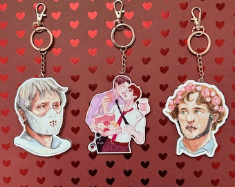 3.5" Double Sided Acrylic Charms