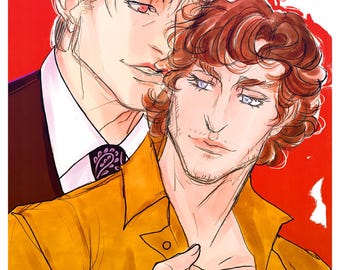 5"x7" Prison Will and Hannibal Print