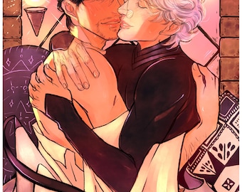 11" x 17" Forbidden Magic Witch Husbands Print