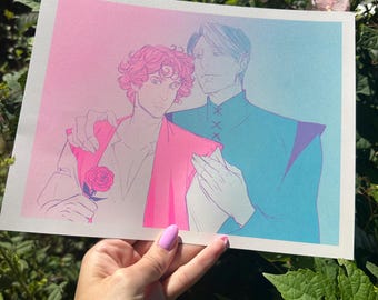Enchanted Beasts Riso Print