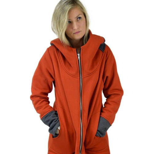 Winter Hooded Jacket Hoodie for Women 