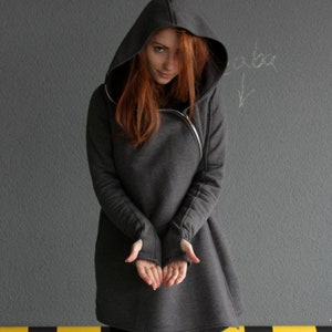 Asymmetrical Hoodie, Women Sweatshirt, Hoodie Jacket, Big Asymmetrical Hoodie, Women Sweatshirt, Hoodie Jacket, Big