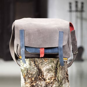 Sac à main unisexe Satchel, sac messager en cuir, sac à main fabriqué à la main en cuir, sac à bandoulière, sac cartable du week-end, crossbody de travail, sac à main en cuir