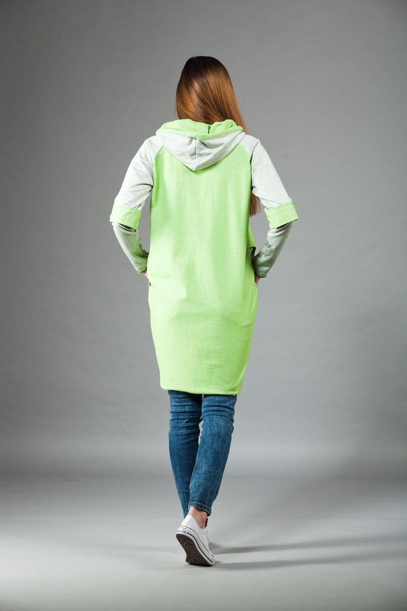 Maxi spring dressWomen/'s HoodieLemon Hoodie Dress Loose DressLoose Casual Tunic Top Plus size