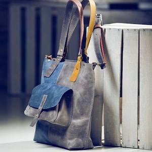 Leather Handbag, Handmade Bag, Multicolor Women Bag, Shoulder Bag, Leather Tote Bag, Crossbody Bag, Zipper Bag, Tote For Women, Work Bag